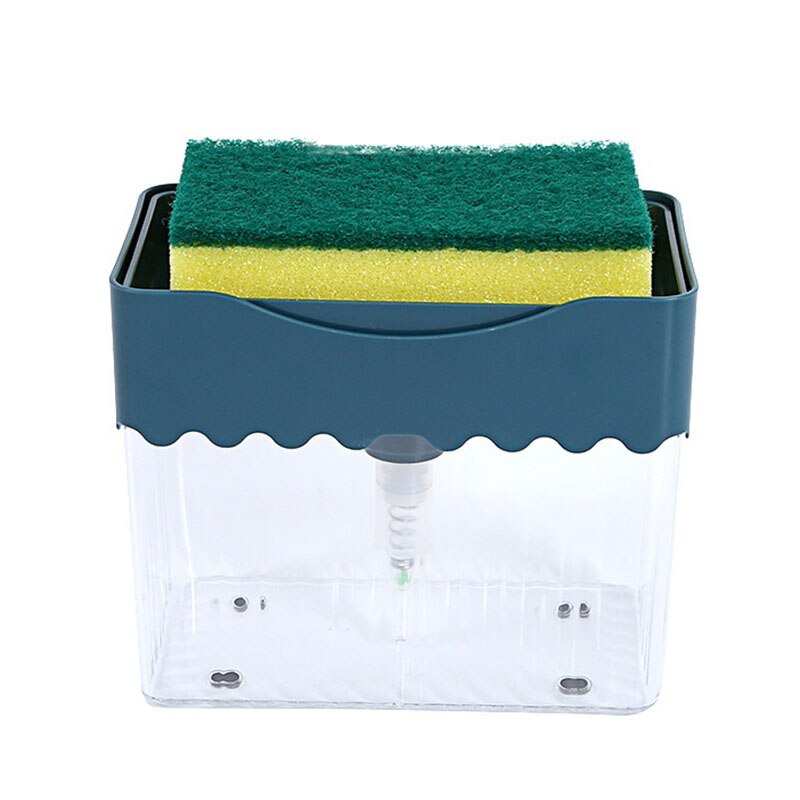 Buy one get one free 1pcs liquid soap dispenser soap pump dispenser and sponge rack for pots and dishes cleaning soap dispenser: 03