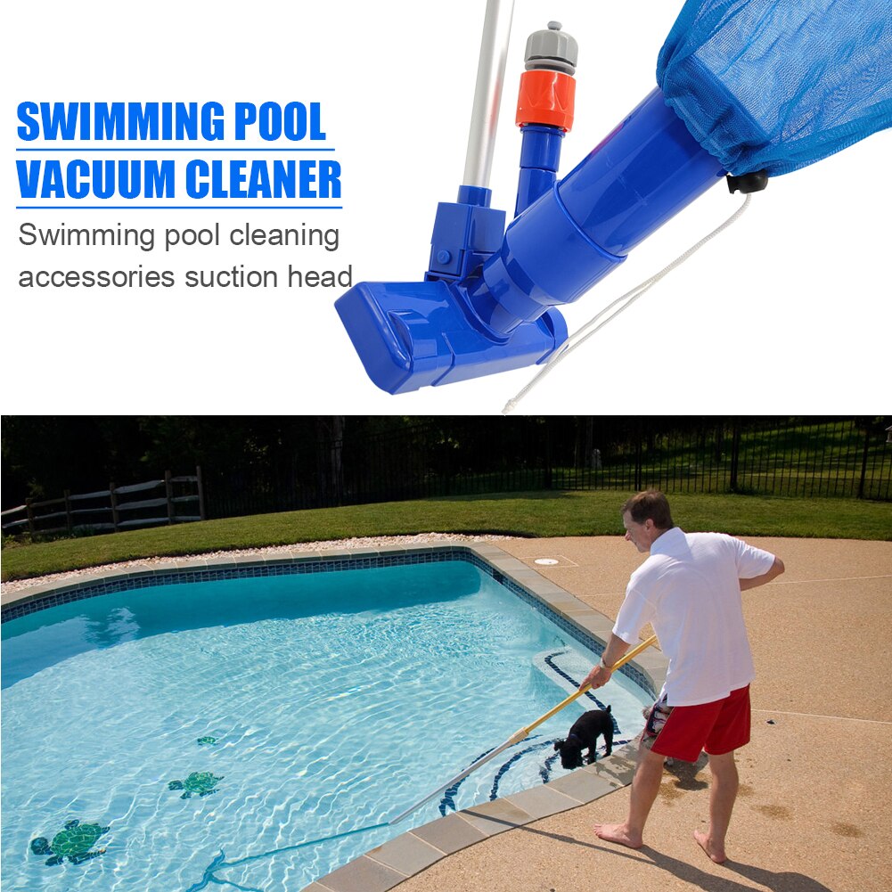Swimming Pool Vacuum Cleaner Set Pool Spa Pond Mini Jet Vacuum Cleaner Pool Vacuum Cleaner Set With Brush And Bag 4ft Pole 30