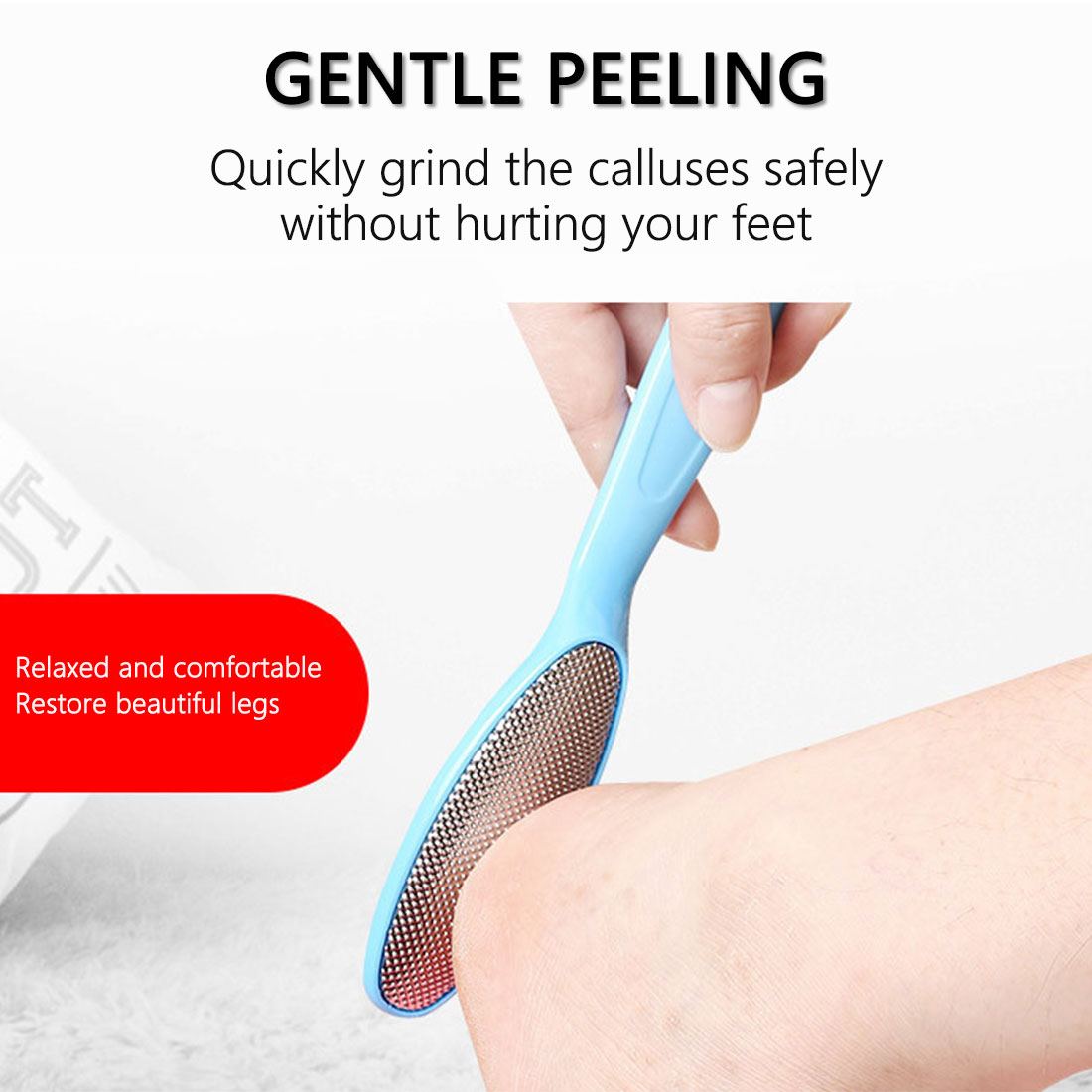 Pedicure Tool Heels Toe Cuticle Kit File Set Dead Hard Skin Callus Remover Scraper Foot Care Tool for Feet Beauty