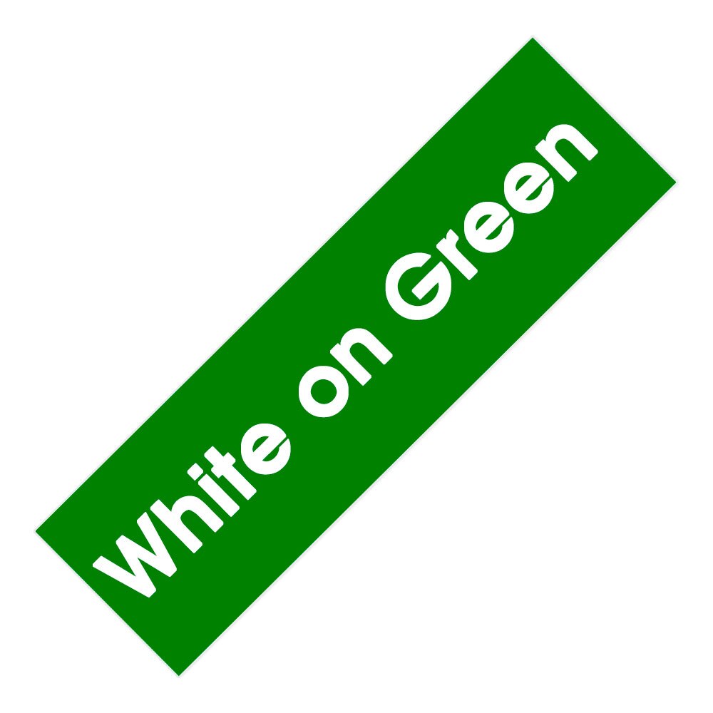 18mm Tape For Epson King Jim ST18KW SS18KW SC18RW SC18YW SC18BW SC18GW Label Tape LC-5WBN For Epson LW-300 LW-400 Label Maker: White on Green