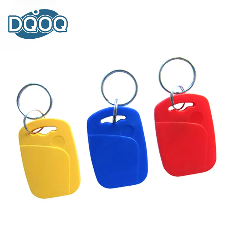 5 stks IC + ID UID Herschrijfbare Composiet Sleutel Tags Keyfob Dual Chip Frequentie RFID 125 KHZ T5577 EM4305 + 13.56 MHZ Verwisselbare Beschrijfbare