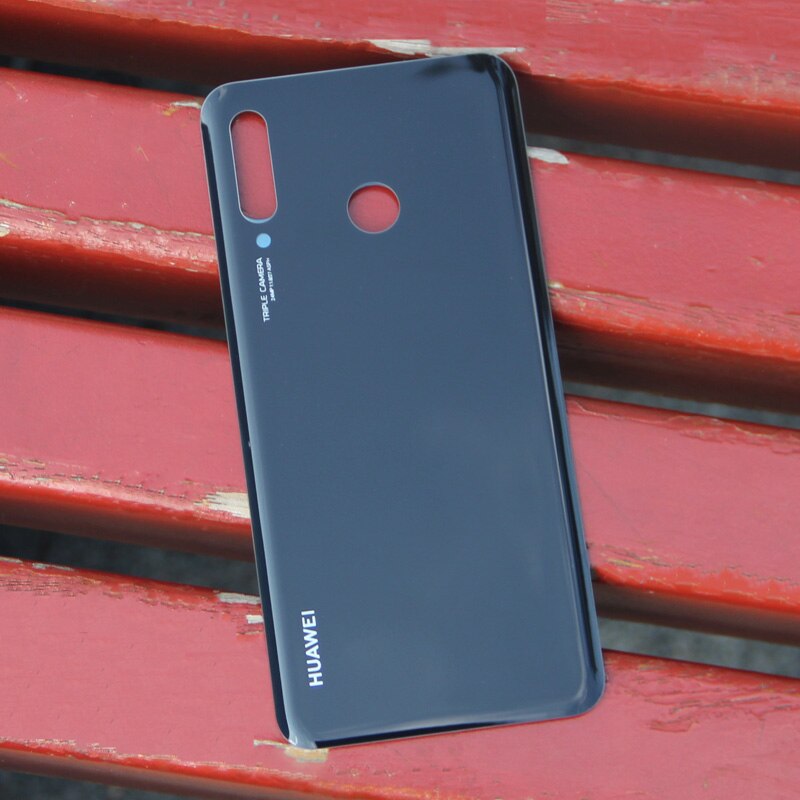 Huawei original bagcover cover bag cover cover cover til huawei  p30 lite batteri back bag glas kuffert: 48mp version / Sort