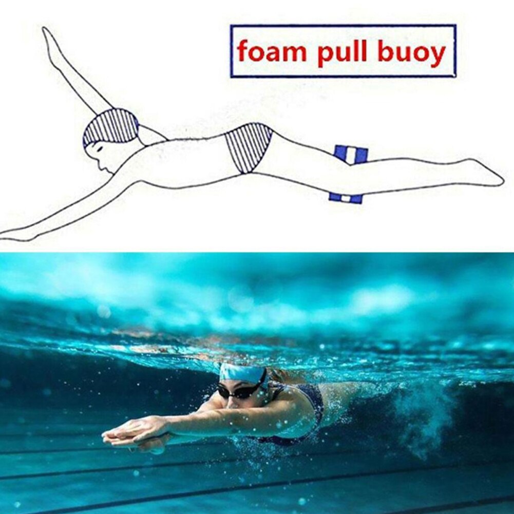 Outdoor Eva Foam Pull Boei Figuur-Acht Vormige Been Float Zwemmen Training Aid Voor Zwemmer Beginner Zwemmen Accessoires