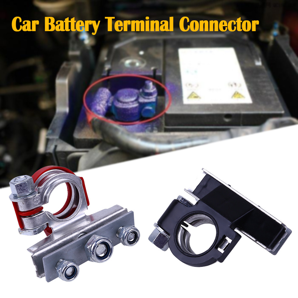 2 stk 12v kobberbatteri terminalstik batteri hurtig frigivelse batteriklemmer til de fleste køretøjer bilbatteri terminal #x