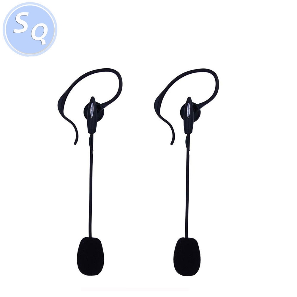 2 Professionelle V6 V4 Vollduplex Zwei-wege Fußball Schiedsrichter Coach Judger Arbitro OhrbüGel Ohrhörer FußBall Kopfhörer Ref-comm Headset