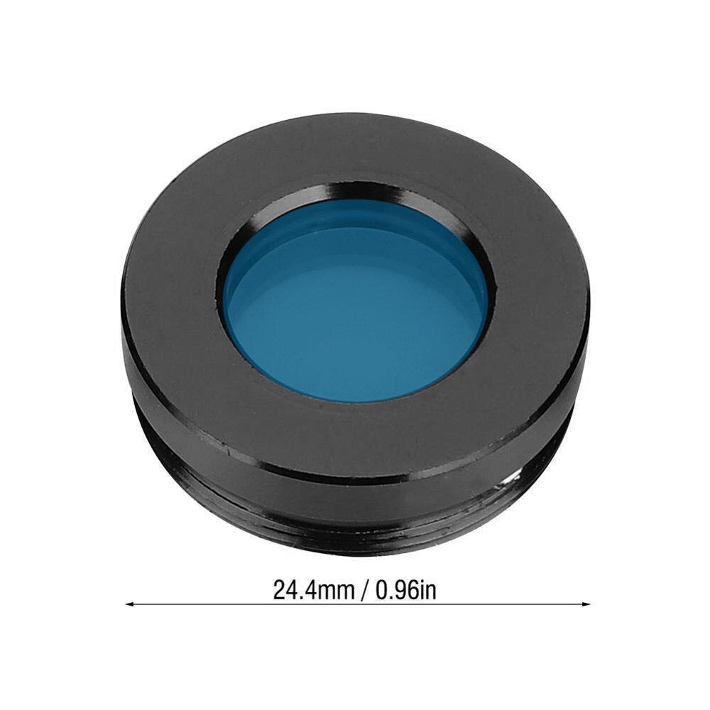 0.965 inch Telescope Sun Moon Planet Filtet Eyepieces Filters for Enhancing Definition Resolution TA3092-TA3096: Blue