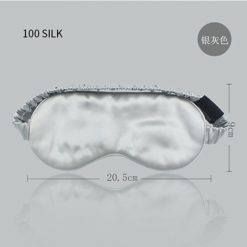 Zijde Oogmasker Elastische Shading Slaap Oogmasker Patches Beschikbaar In Meerdere Kleuren Eyepatch Eye Cover 1 stuks: 9