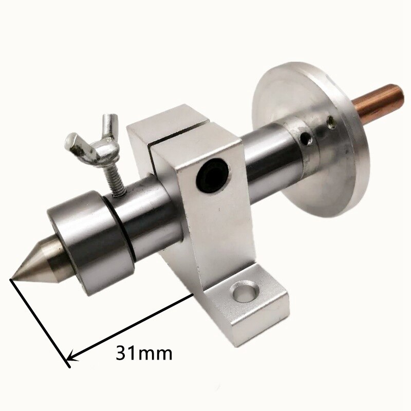 Adjustable Double Bearing Activity Center Rotation Center with Rotary Thimble DIY Woodworking Mini Lathe Accessories