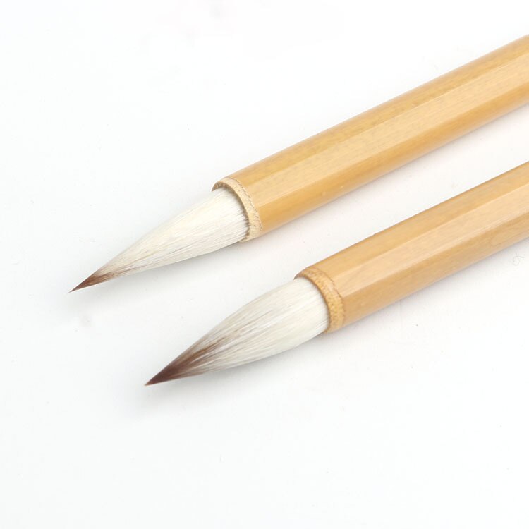 Wolf and Sheep with no writing brush Chinese regular script student calligraphy Chinese painting regular script running script