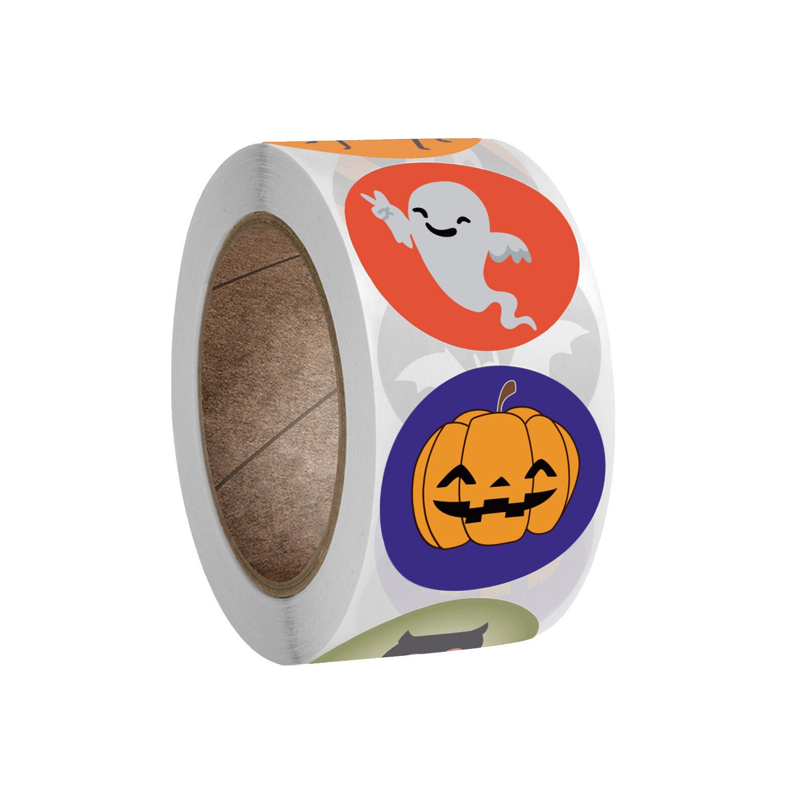 500 Sheets/Roll Roll Pack Sticker Party Wedding Decorating Sticker for Candy Bag Box Packing Bag Adhesive Lable