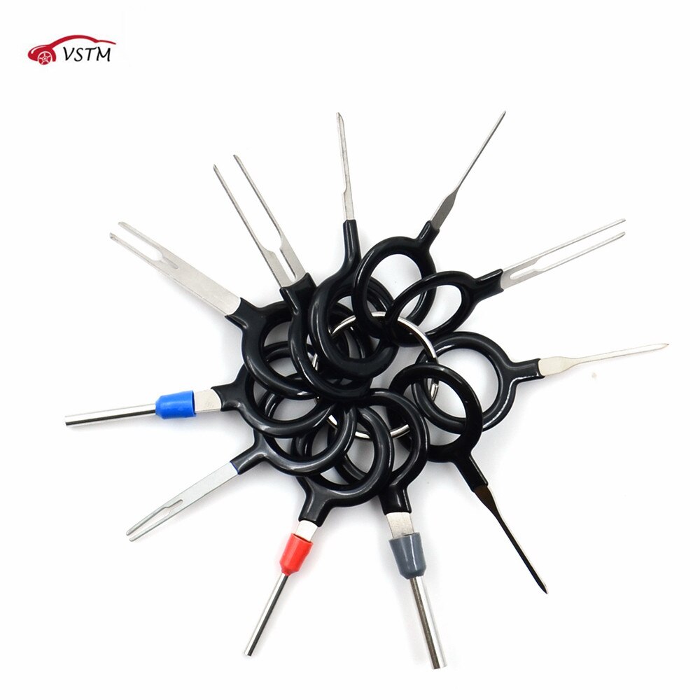 3/8/11/29/36/38/41pcs Car Plug Terminal Removal Tool Pin Needle Retractor Pick Electrical Wire Puller Hand Tools Kit