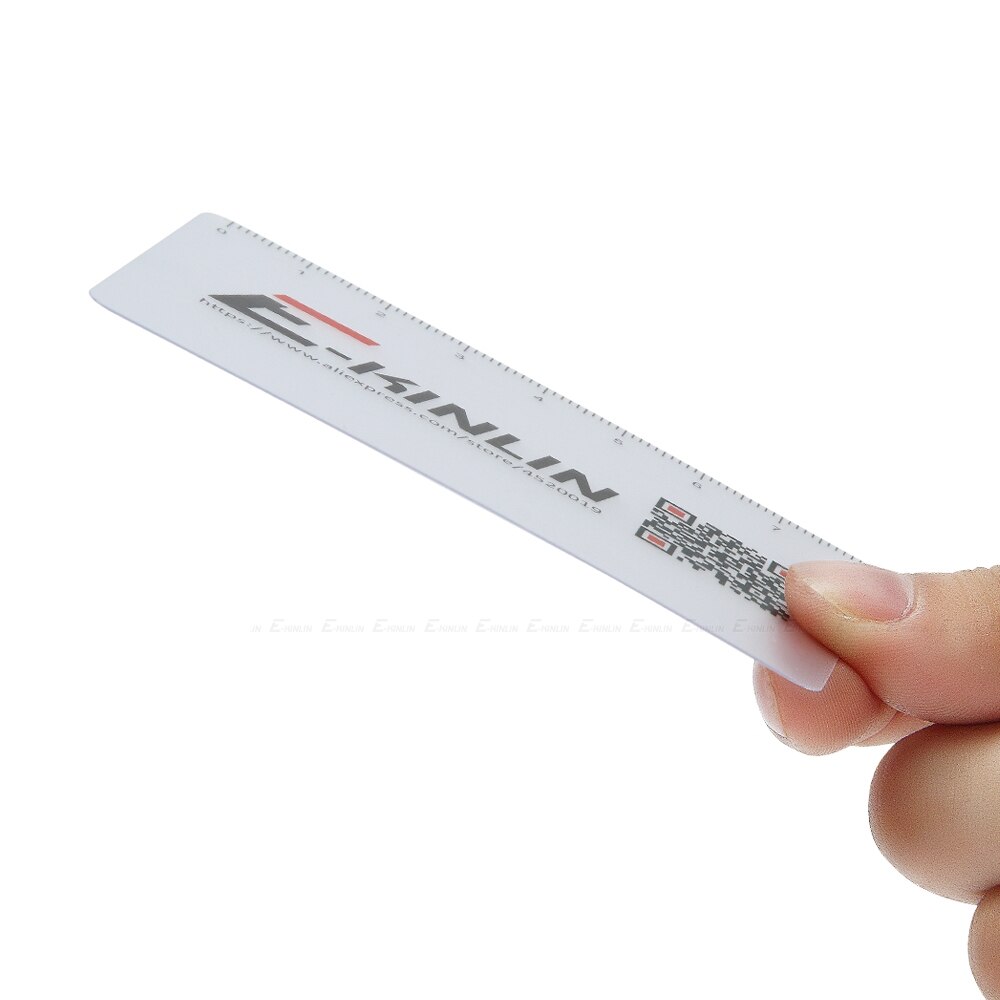 Measuring Ruler Plastic Open Card Teardown Repair Pry Opening Tool Scraper Mobile Phone Tablet LCD Screen Disassembly Tools