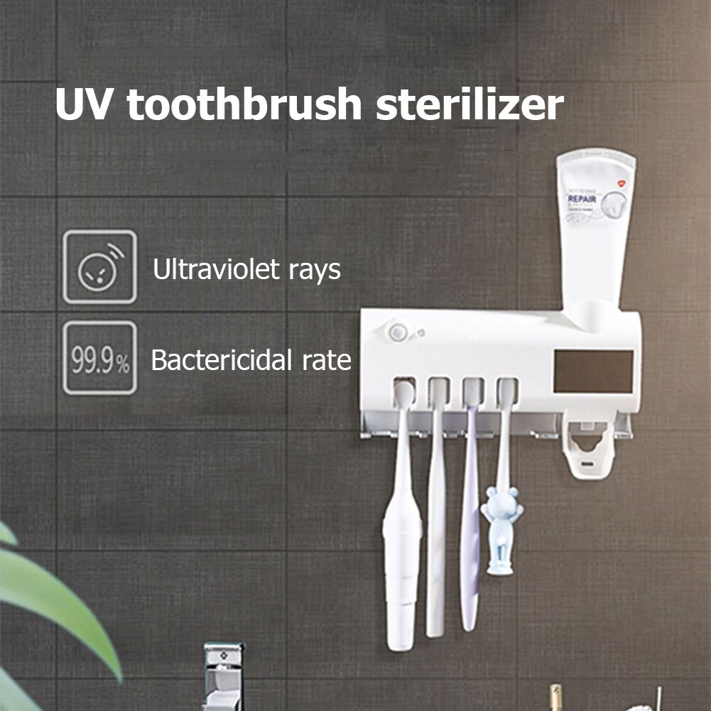 2025 Mini Doppels chlitz Wand montage Badezimmer Zahnbürste Sterilisator Paar Za 2025 Mini Doppels chlitz Wand montage Badezimmer Zahnbürste Sterilisator Paar Za