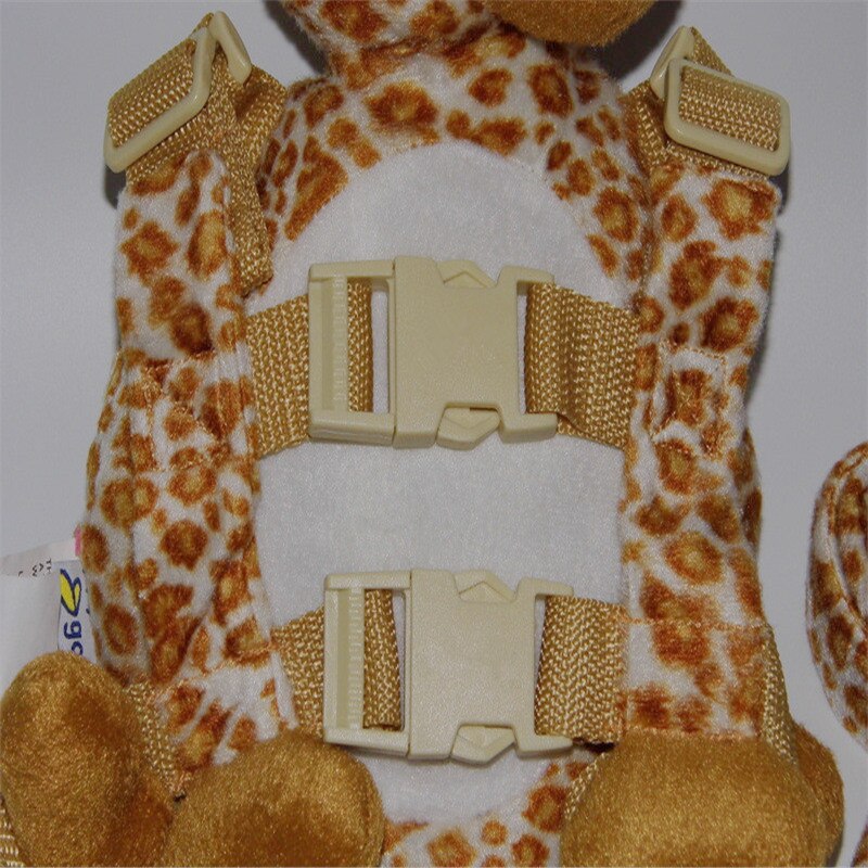 Giraf buddy selesele plys legetøjsrygsæk