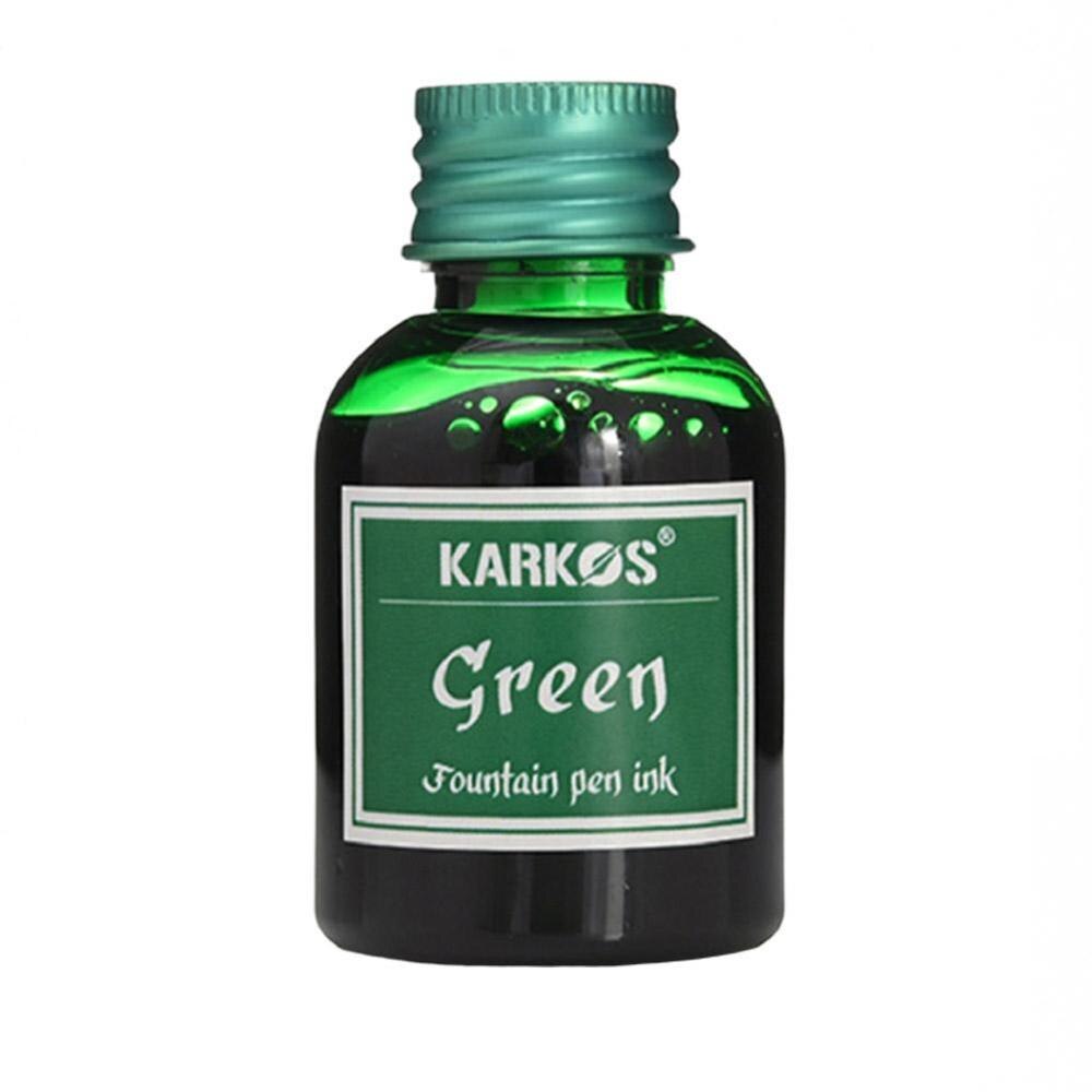 Pure Colorful 30ml Fountain Pen Ink Refilling Inks Stationery School D2E6: green