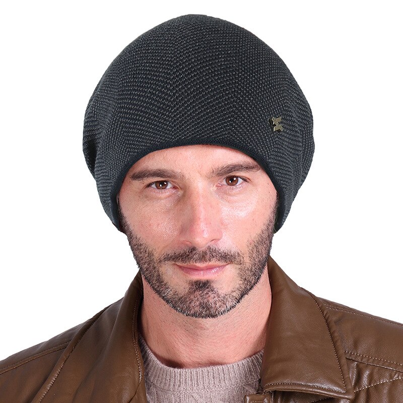 Xiaomi mijia vinter varm hatt for kvinner menn strikket casual beanies skullies pluss fløyel tykkere hatter utendørs sykling ski cap