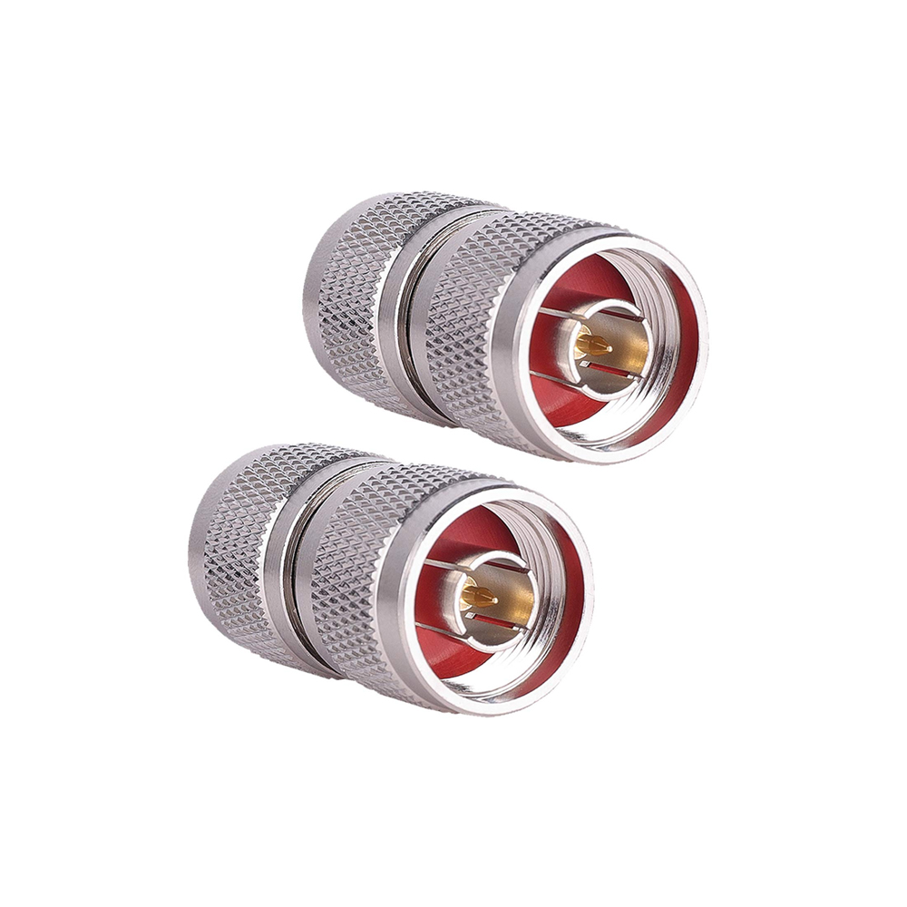 Adattatore Coassiale RF N Maschio A BNC Femmina (2 Pezzi) – Connettori Placcati Oro, Alta Precisione, Per Antenne E Radioamatori