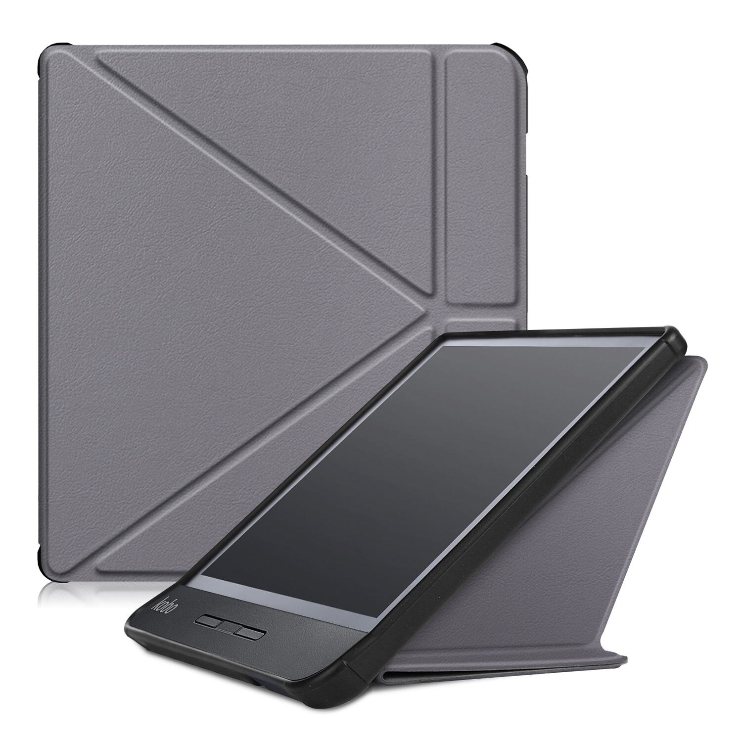 Case for KOBO Libra H2O eReader ，Magnetic Smart Cover For KOBO Libra H2O: BX Gray