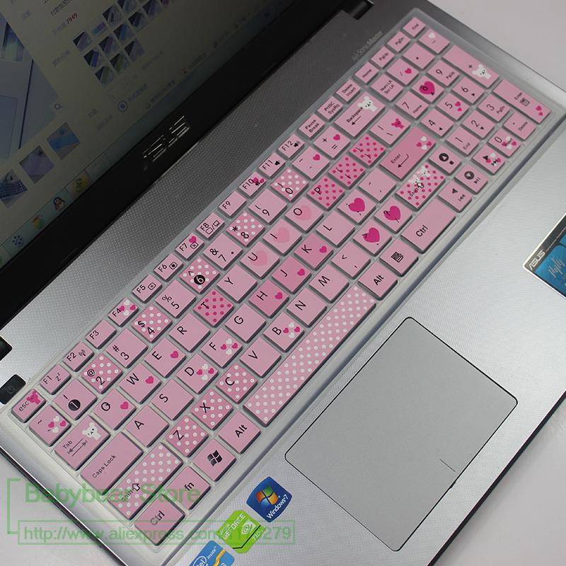 Silikonowe 15 Cal Laptop Asus R540L R540LA R540U R540N R540UB F556 F556U R558 R558u R588UQ klawiatura obudowa ochronna: cartoon