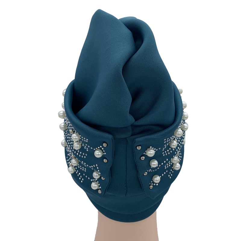 Turbante Hijab para mujer, gorro de estilo africano, pañuelo musulmán, para la cabeza, para , novedad de