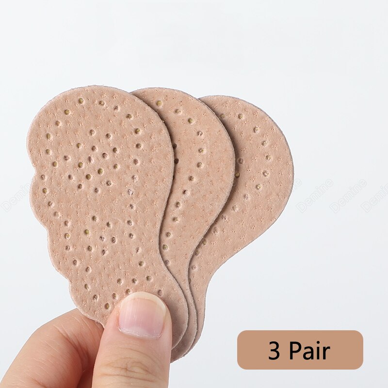 Almohadillas para el antepié para mujer, sandalias, accesorios de tacones altos, antideslizantes, plantillas de Gel de pegatinas, almohadillas para los pies, 3 pares: 3Pair Thin style