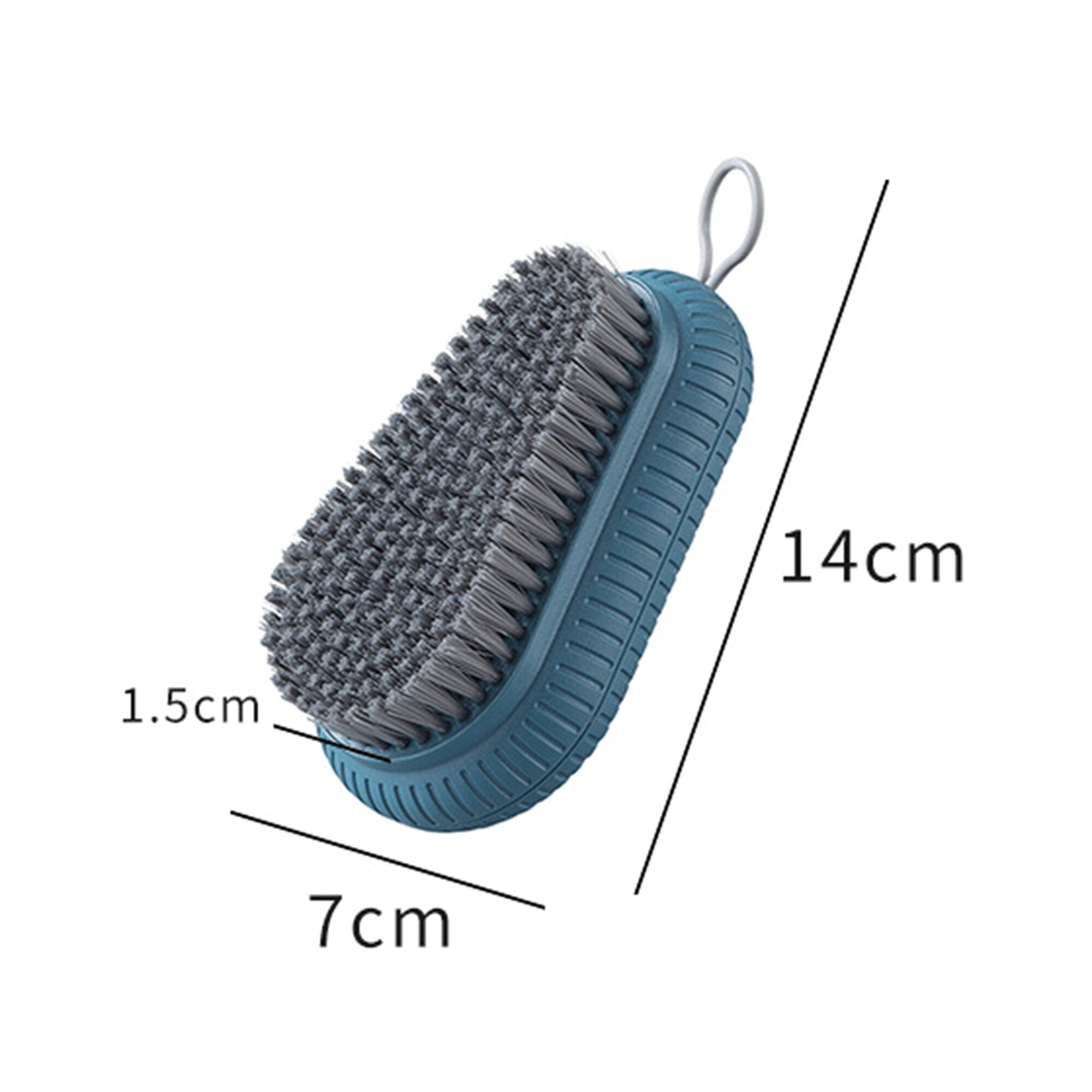 Cleaning Brush, Heavy Duty Handheld Plastic Scrub Brush for Home Kitchen Bathroom Use
