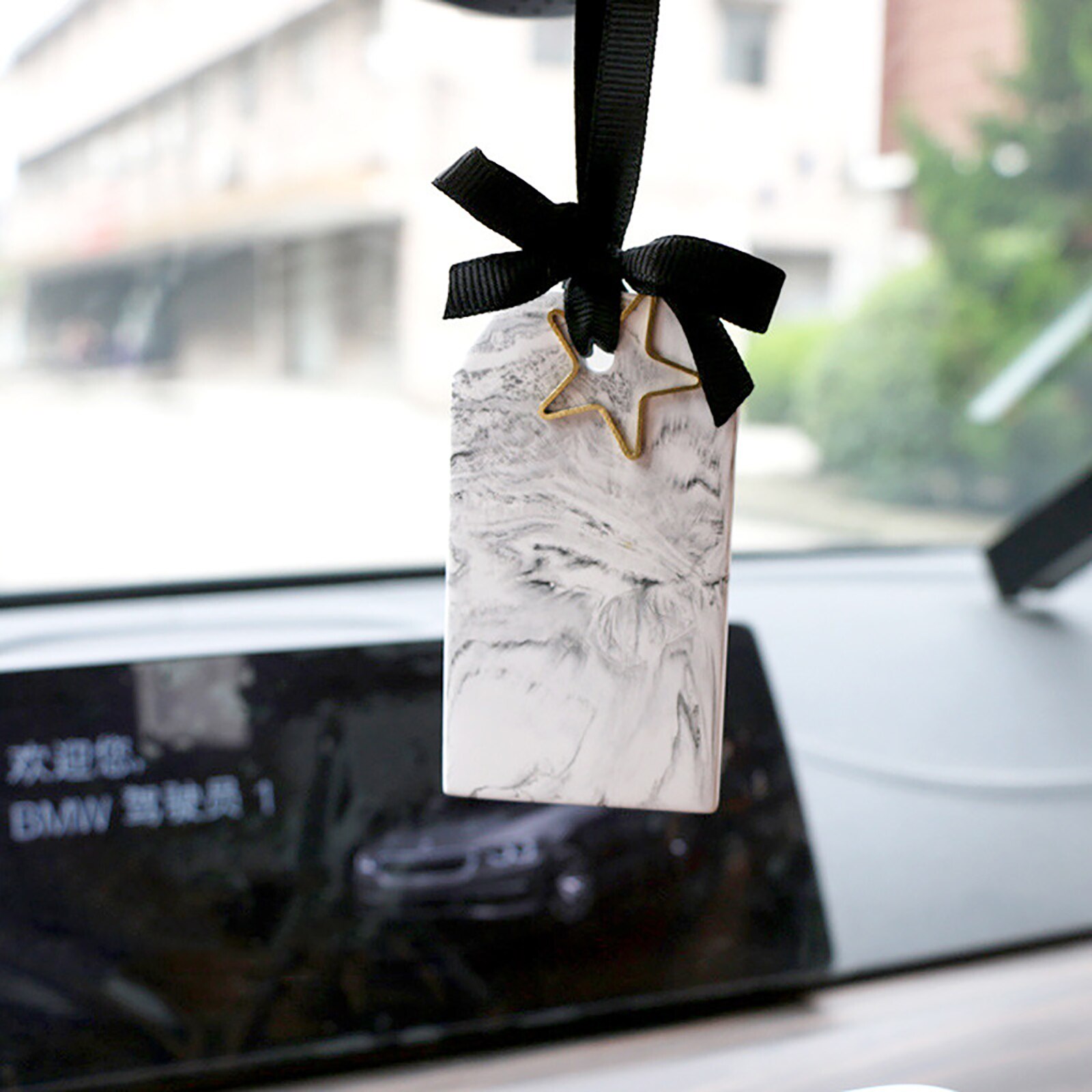 Wieczny zapach kwiatowy świeca zapachowa, dezodorant robić samochodu w szafie, kreatywny prezent na walentynki: Marble szary