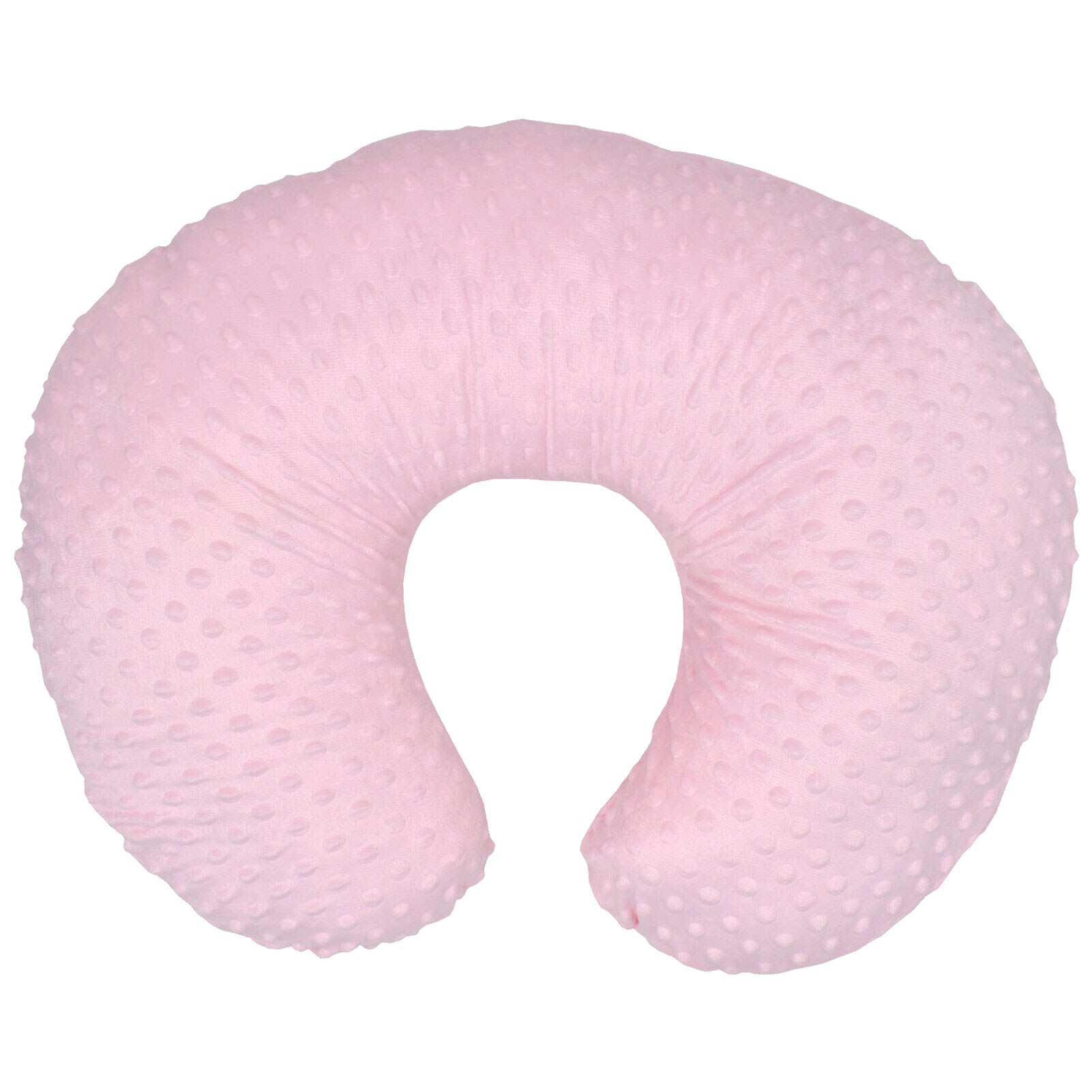 -né bébé allaitement taie d'oreiller doux lavable respirant allaitement taie d'oreiller housse pour nourrissons accessoires de couchage: Pink