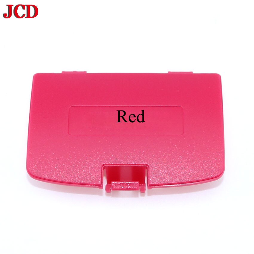 JCD 1PCS For Nintendo GameBoy Game Boy Color GBC Battery Cover Lid Door: Red