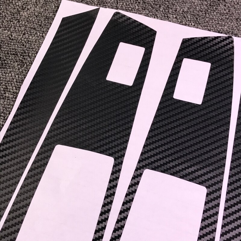 Jeazea Auto Deur Raam Schakelaar Carbon Fiber Molding Sticker Kit Voor Chevrolet Holden Cruze lhd