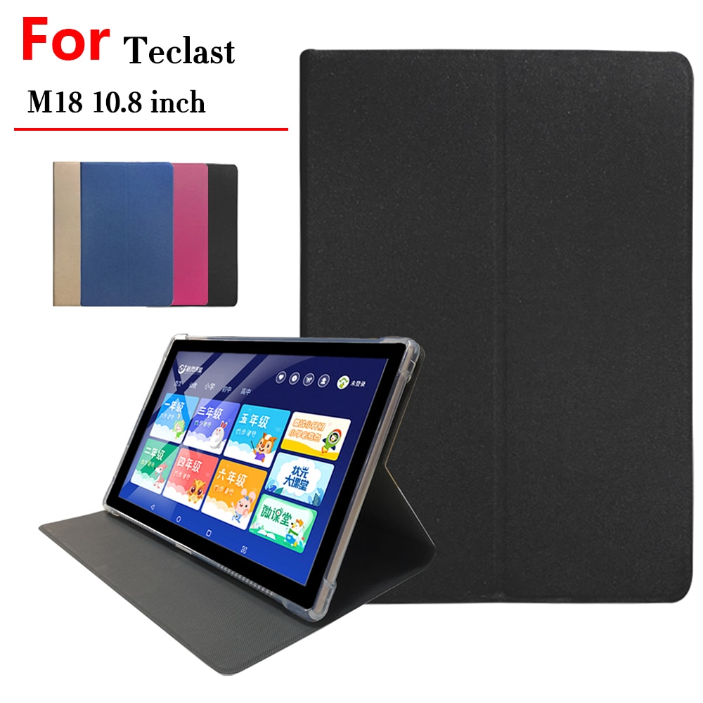 Cover Case Voor Teclast M18 Tablet Pc Pu Lederen Beschermhoes Voor Teclast M18 10.8 Inch + Stylus Pen