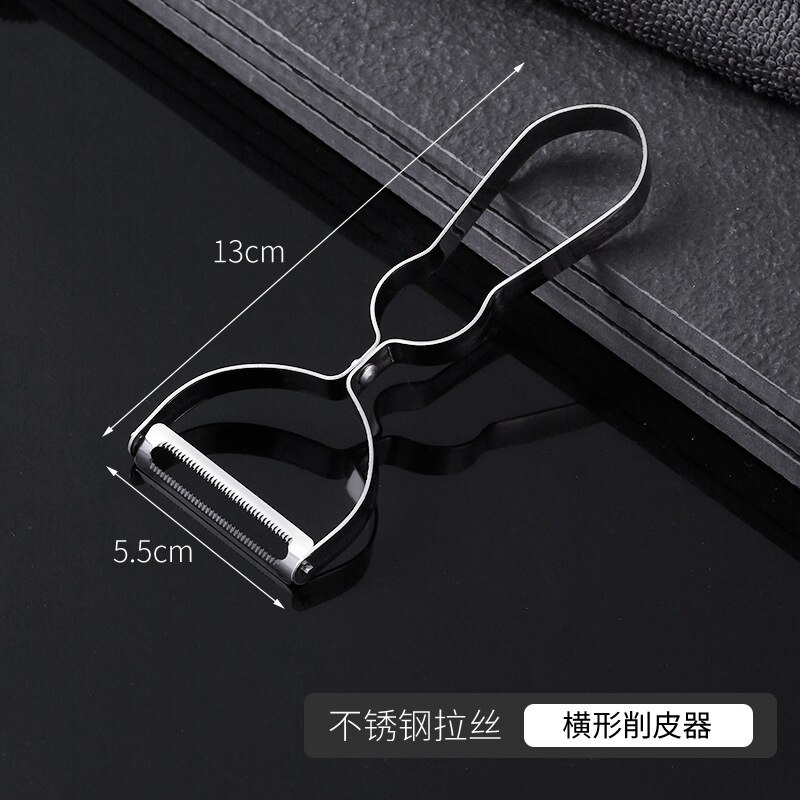 Stainless steel peeler convenient peeler planer kitchen gadgets kitchen vegetables and fruits scraping: 2