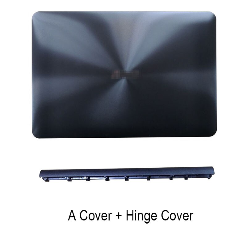 Dla ASUS A555 X555 Y583 W509 F554 F555 K555 X554 R556 Laptop LCD tylna pokrywa przednia bezel zawiasy pokrywa podpórce pod nadgarstki dolny futerał: A HingeCover