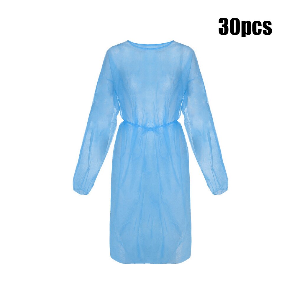 Disposable Coverall Workwear Protective Suit Work Clothes ropa de trabajo werkkleding coat blouse 10/20/30/40pcs: 30pcs