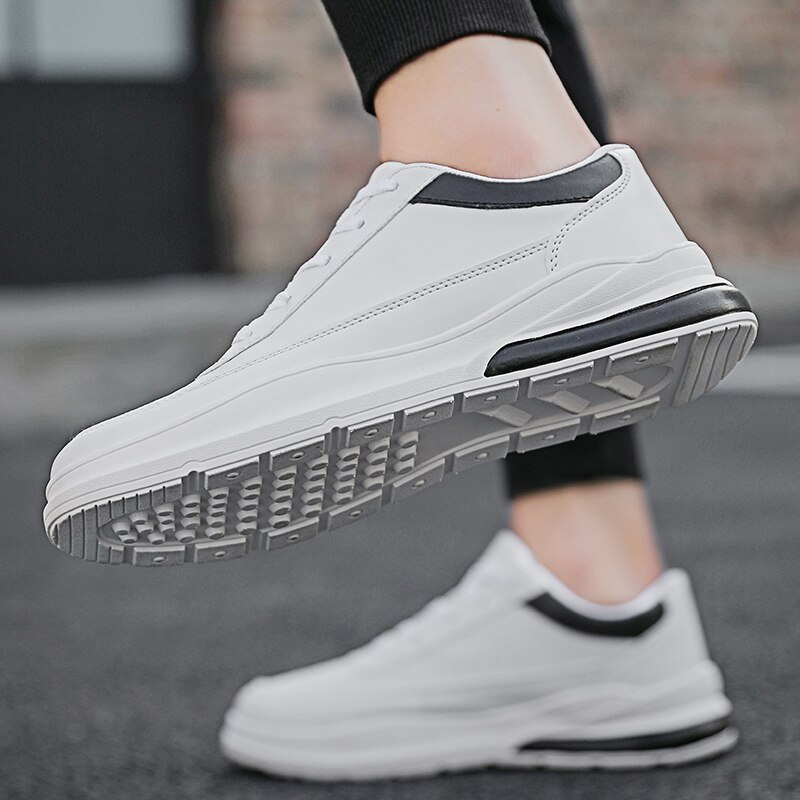 Zapatillas Tenis Blancos respirant hommes chaussures de Tennis doux confortable baskets Stable chaussures antidérapantes homme Jogging formateur: MULTI3 / 8.5