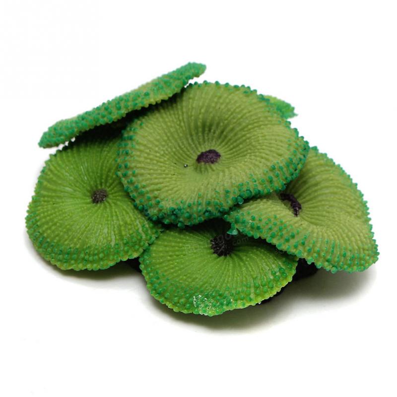 Aquarium aquarium kunstmatige zachte flexibele plant koraal aquarium decoratie simulatie hars koraalwand