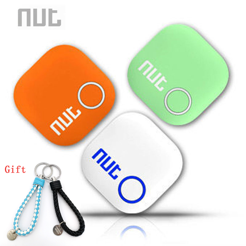 Écrou 2 étiquette intelligente Bluetooth Tracker Anti-perte de clé pour animaux de compagnie localisateur d'alarme objets de valeur comme pour enfant (blanc/vert/Orange)