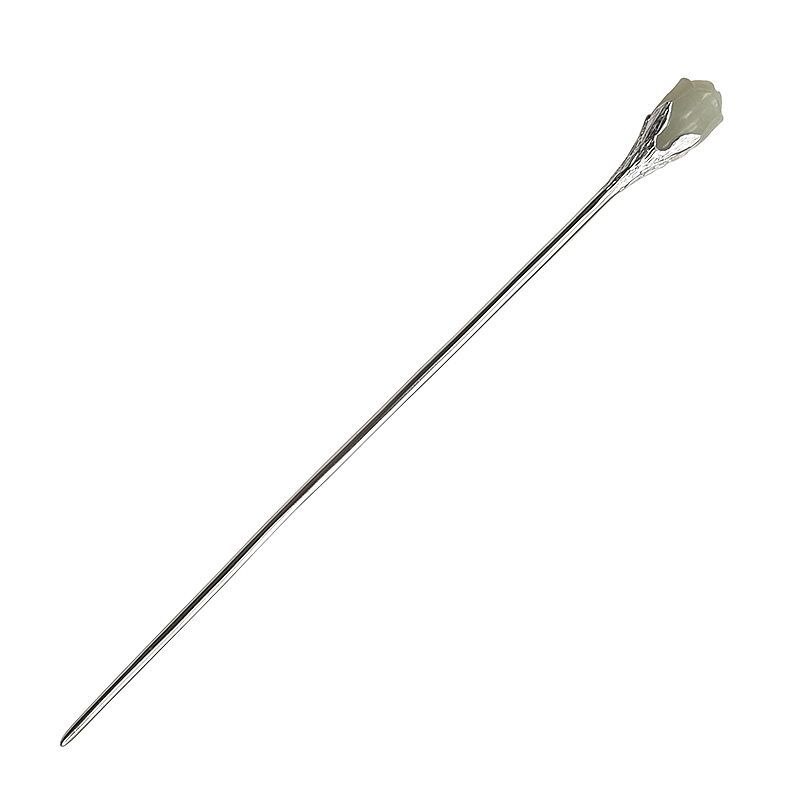 Bocaia s925 acessórios de cabelo de prata esterlina, yulan magnólia jade, acessórios de cabeça populares, prata pura, presilha de cabelo, joias charmosas para mulheres