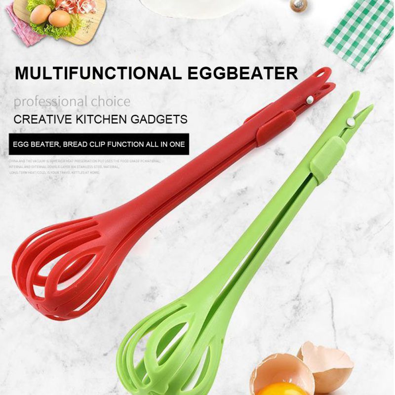 Egg Beater Plastic Spaghetti Noodle Clip Egg Beater Eggs Clip Salad Mixer Anti-Scalding Food Clip Eggs Clips Home Kitchen Supply