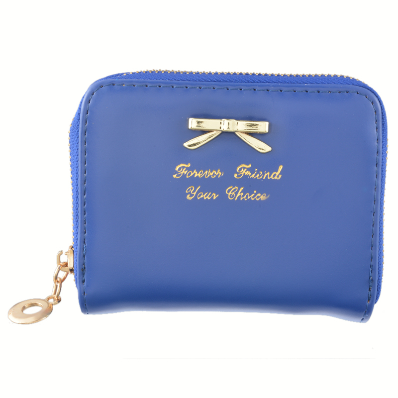 Women Long Clutch Wallets Female PU Leather Bowknot Coin Bag Phone Purses Lady Cards Holder Wallet: 12