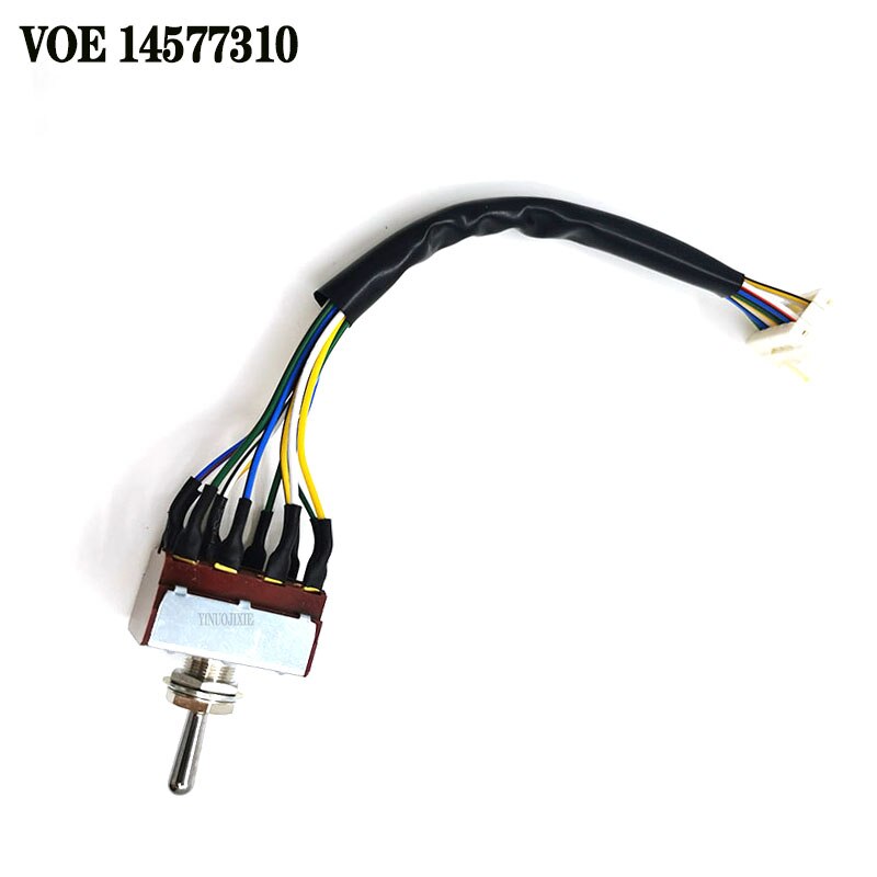 High excavator accessories for EC300B throttle switch 12-wire jump switch VOE14577310 14577310