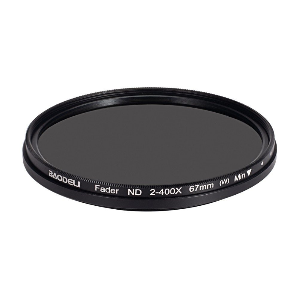 BAODELI neutral Dichte Filtro Nd Filter Variable Nd2-400 Konzept 49 52 55 58 62 67 72 77 82 Mm Für kamera Kanon Dslr Nikon Sony