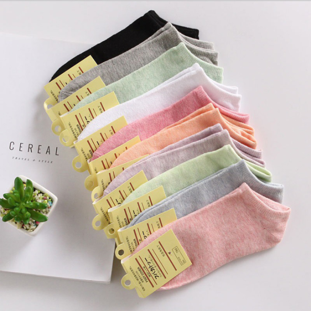 1pairs/Lot Candy Colors Women Ankle Socks Breathable Funny Cute Solid Color Plush Boat Socks Women Lady Girl Art Sock Short Sox