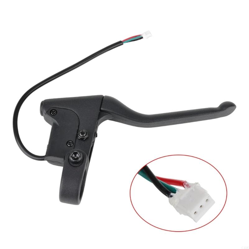 C4DE Scooter eléctrico Manejo freno Aleación aluminio Palanza freno izquierdo Scooter freno corral palanca