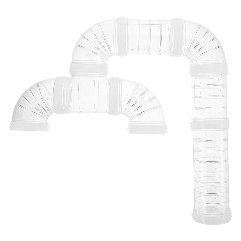 1 zestaw plastikowa rura chomika klatka dla chomika labirynt złącze klatka dla chomika zewnętrzna rura dla majsterkowiczów