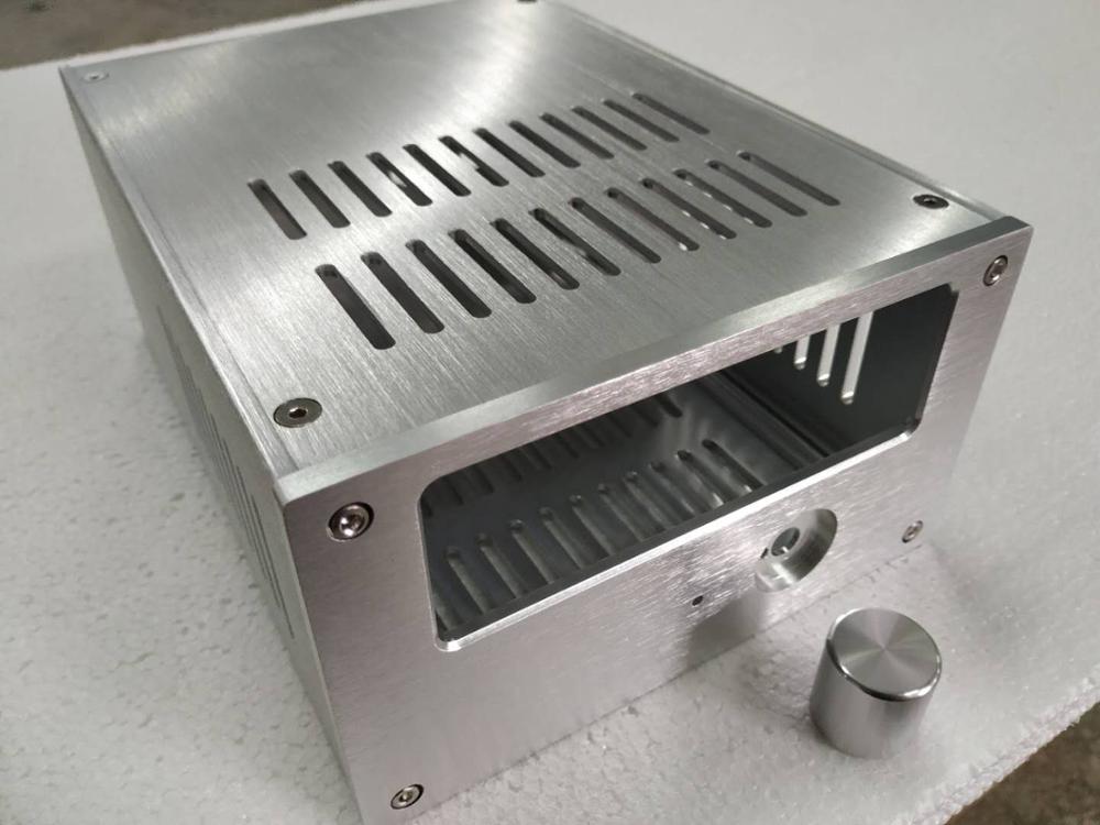 BRZHIFI silber Aluminium fallen für rohr vorverstärker