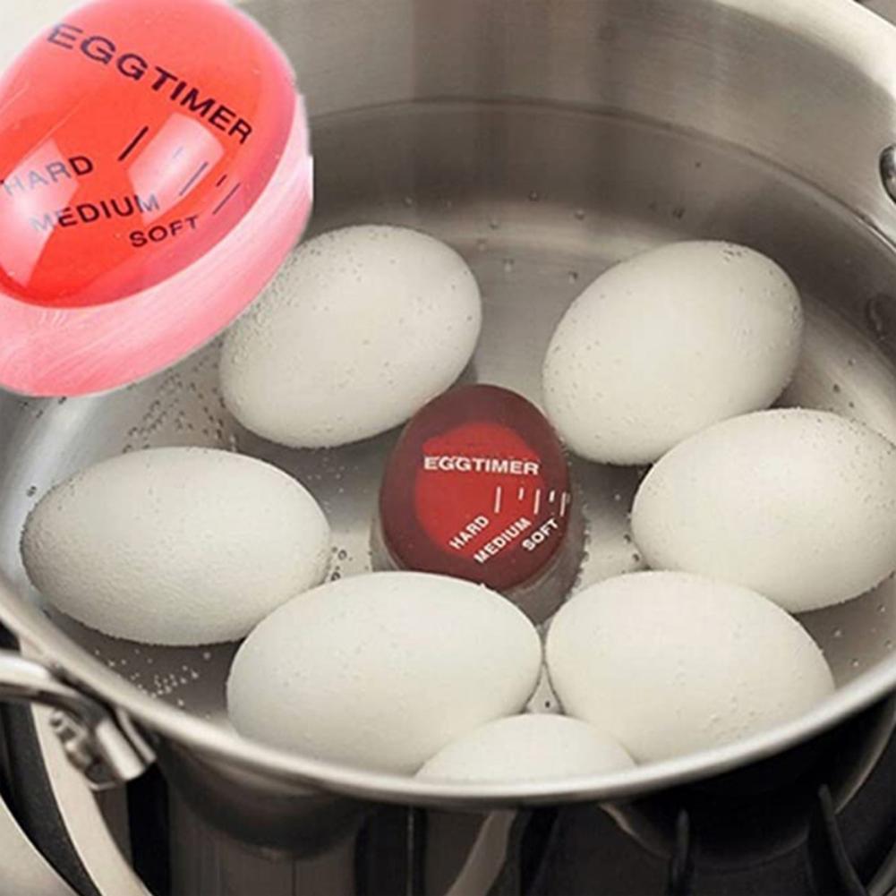 Essential Boiled Egg Timer Eco-Friendly Egg Kitchen Timer No BPA Boiling Eggs Soft Boiled Egg Color Changing Indicator