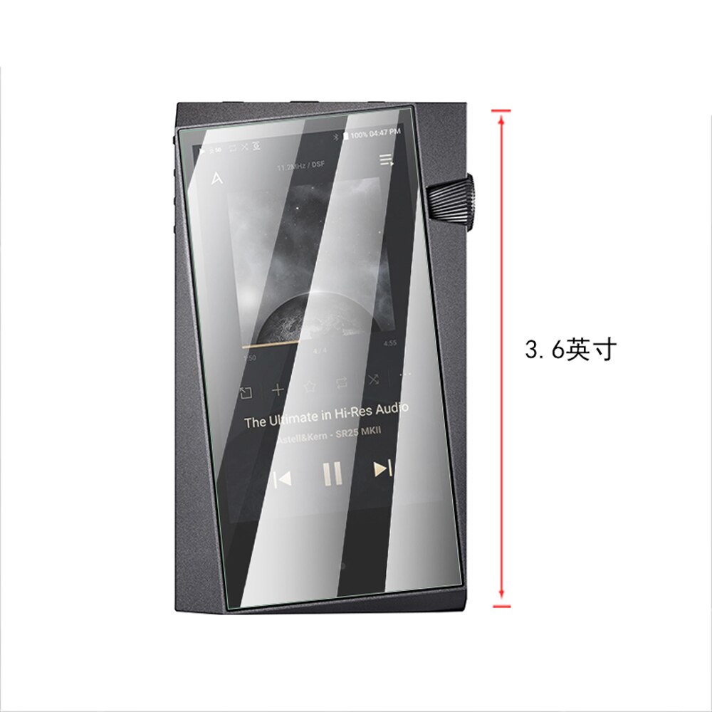 for iRiver Astell&amp;Kern SR25 MKII SR25MKII SR25 SR15 SE100 Front and Back Tempered Glass Screen Protector Films
