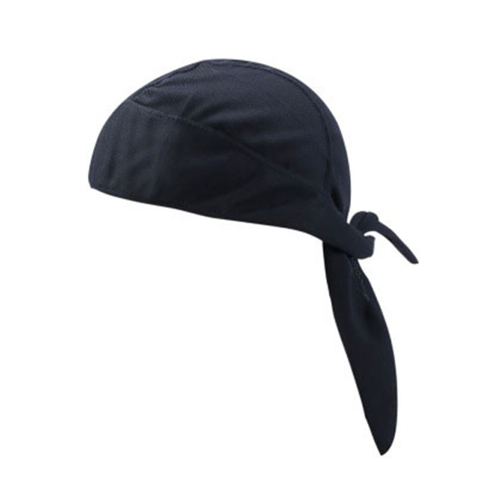 Hombre/mujer Bandana de Ciclismo bicicleta gorra para deportes al aire libre pañuelos ciclo de la bufanda de la cabeza de Ciclismo pasamontañas bicicleta sombreros: BLACK