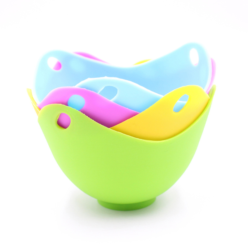1pcs Food Grade Silicone Egg Boiler Steamed Egg Bowl Food Silicone Egg Boiler Cooking Tools Multifunctional Steamed Egg Pot
